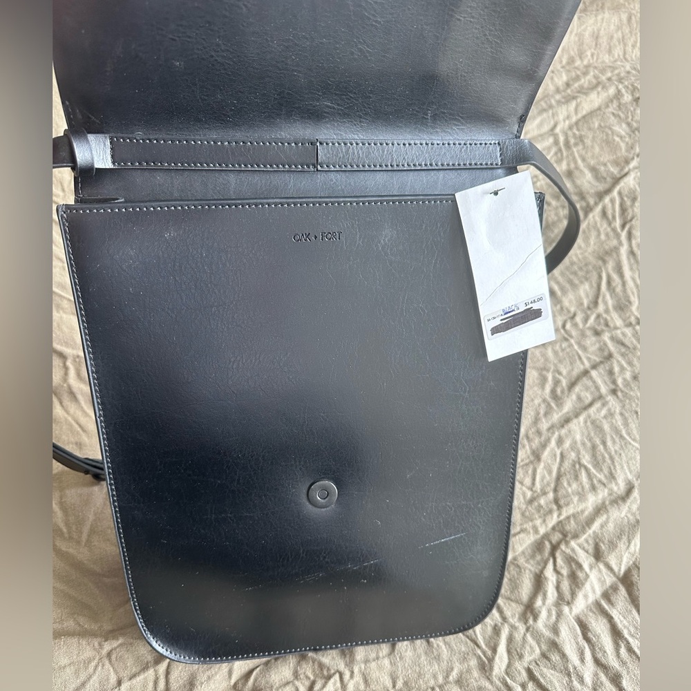NWT Oak + Fort Black Crossbody Bag - Picture 6 of 12